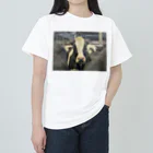 生物スキーの悟り牛 Heavyweight T-Shirt