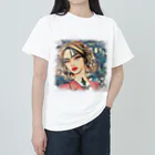 【ホラー専門店】ジルショップのアメリカン女性 ヘビーウェイトTシャツ