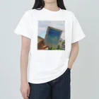 キャンバスアート_ショップの青空と蒼空と Heavyweight T-Shirt