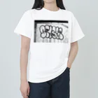 渋谷スナップの渋谷のイケてるグラフィティー ヘビーウェイトTシャツ