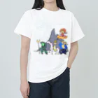 ブッディズムののんびり西遊記 ヘビーウェイトTシャツ