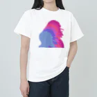 みっちゃん店の残像を残すヒゲおじさんのムーブ Heavyweight T-Shirt