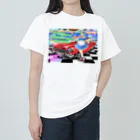 紫雲山 大泉寺の大泉寺アート御朱印「アマビエ50s」 ヘビーウェイトTシャツ