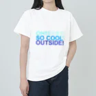 異文化交流のOH! SO COOL OUTSIDE! (お酢をください) Heavyweight T-Shirt