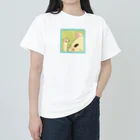   tippokekoubouの見てくれ俺の肉球を！！ ヘビーウェイトTシャツ