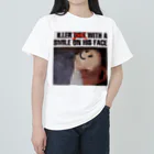 RAF NERDのILLER D**S WITH A SMILE ON HIT FACE Heavyweight T-Shirt