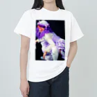 ミューミュー・ゴゴ👻🐍🐙怪談とハンドメイドVの【DAMARE】女装おじさん（ちょいズレ） Heavyweight T-Shirt