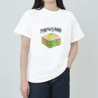 眼鏡之山のハムサンド ヘビーウェイトTシャツ