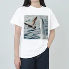 Dawn and DuskのSeagull Heavyweight T-Shirt