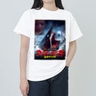 COMMA＋の『ウィジャ・シャーク 霊界サメ大戦』日本語ボツ版ジャケット Heavyweight T-Shirt