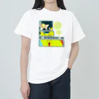 GOODS SHOP【そぞろな小窓】 SUZURI店の【I'm lovin' it! :D -lemon-】 ヘビーウェイトTシャツ