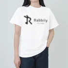 mukomaruのRabbily　Rogo+２ ヘビーウェイトTシャツ