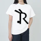 mukomaruのRabbily　Rogo ヘビーウェイトTシャツ