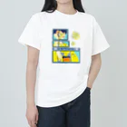 GOODS SHOP【そぞろな小窓】 SUZURI店の【I'm lovin' it! :D -yuzu-】 ヘビーウェイトTシャツ