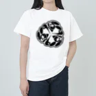 T-e's laboratory のネクローリクちゃん＠カモンモノクロ Heavyweight T-Shirt