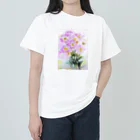 SUZURI.KEY-CHANの昼咲き月見草BF0902 Heavyweight T-Shirt