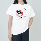 オグオグモグモグの張り子のワンコ ヘビーウェイトTシャツ