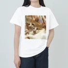 uzukoのチータとおもち ヘビーウェイトTシャツ