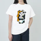 Ｗanyama Zoo〜パンダ多め〜の順番待ちのパンダたち Heavyweight T-Shirt