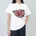みかんのTARO作品　ラリ豚 Heavyweight T-Shirt