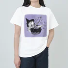 Mizna WadaのBlack Cauldron ヘビーウェイトTシャツ