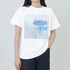 綾錦工房 りこりすの曼珠沙華 - 朧 【月光】 ヘビーウェイトTシャツ