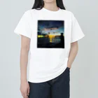 つれない農家のkeep cast for sunrise. ヘビーウェイトTシャツ