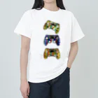 水母よるのvinyl controller ヘビーウェイトTシャツ