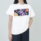 庵滝サタ🛸🪐少女レイ 歌ってみた！の🛸🪐💫 ヘビーウェイトTシャツ