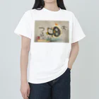 KIYOKA88WONDERLANDのつるっとペンギン　Slippery penguin Heavyweight T-Shirt