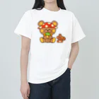 レタ(LETA)のぬいクマちゃんのキノコがり Heavyweight T-Shirt