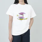 usagi-cuteの魔女のはりっちょ ヘビーウェイトTシャツ