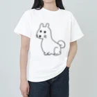 柴犬しばわんこhana873のお座りしてるわんこちゃん ヘビーウェイトTシャツ