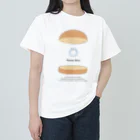 山素の具材をいっぱい挟みすぎてクラッシュしちゃったハンバーガー Heavyweight T-Shirt