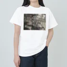 お花やさんの光に透ける織物 Heavyweight T-Shirt