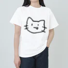彷徨 鈴📿☯️の謎猫 ヘビーウェイトTシャツ