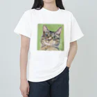 みるきち【ペットイラストアーティスト】の煽りねこ① ヘビーウェイトTシャツ