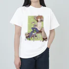 ぱすたてるかるぼのたぬき Heavyweight T-Shirt