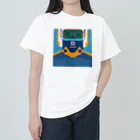 persona_1のレトロロボットくん ヘビーウェイトTシャツ