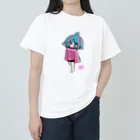 UNiCORNのミニアンネ(ピンク) ヘビーウェイトTシャツ