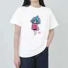 UNiCORNのミニアンネ(ピンク) Heavyweight T-Shirt