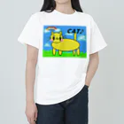 みにょ子の猫 ヘビーウェイトTシャツ