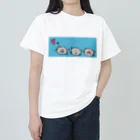 NYAGO NYAGO MARKETの御三家ネコ ヘビーウェイトTシャツ