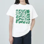 alpacanokyodaiのLeaf2  Heavyweight T-Shirt