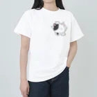 あにまるずのねこさん ヘビーウェイトTシャツ