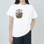 なないろ卯さぎの七福卯神 Heavyweight T-Shirt