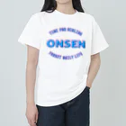 kg_shopのONSEN -Time for Healing- (カラー) ヘビーウェイトTシャツ