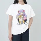 よなよなこうもりのいぬとよなこちゃん Heavyweight T-Shirt