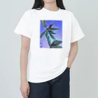 わらしゃんどのヤシの木 Heavyweight T-Shirt