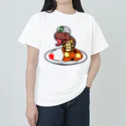 ムンムン&キュピロニウスのアトリエSUZURI店のカレーの中から出てきてしまったキングコブラさん Heavyweight T-Shirt